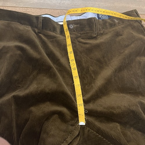 Polo Ralph Lauren Classic Fit Brown Corduroy Pants Men's Size 42Tx36 (44x36) - Picture 6 of 9