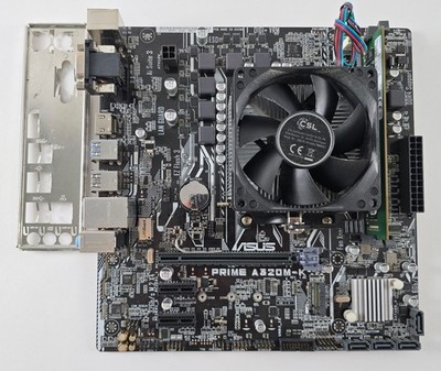 AMD A10-9700 + ASUS PRIME A320M-K + 8GB DDR #177