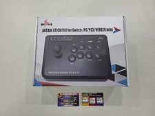 Open Box Mayflash Arcade Stick F101 for Nintendo Switch/PC/PS3/Neogeo Mini