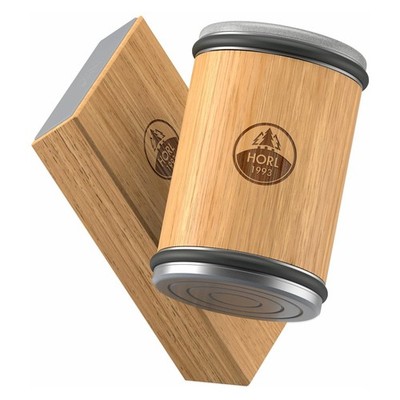 HORL 2 Rolling Knife Sharpener Oak Handle Magnetic Holder Germany