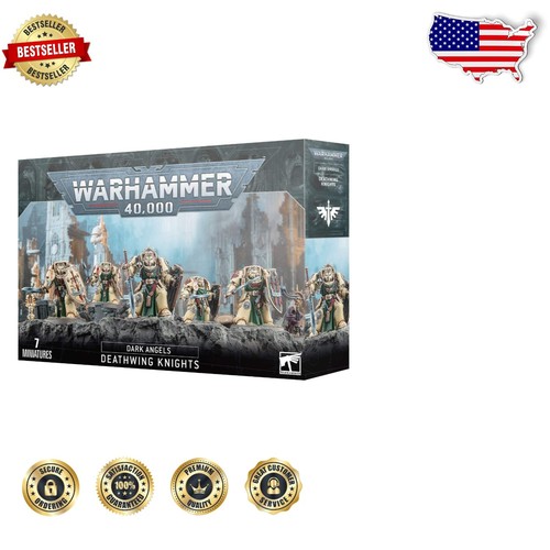 Unpainted Deathwing Knights Miniatures - Build Your Own Elite Dark Angels Squad