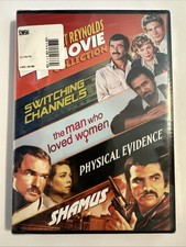 NEW Burt Reynolds 4 Movie DVD Set Shamus Switching Channels Physical Evidence