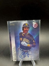 2022 Bowman Transcendent Collection CJ Abrams AUTO RC ROOKIE #/50 SP NATIONALS