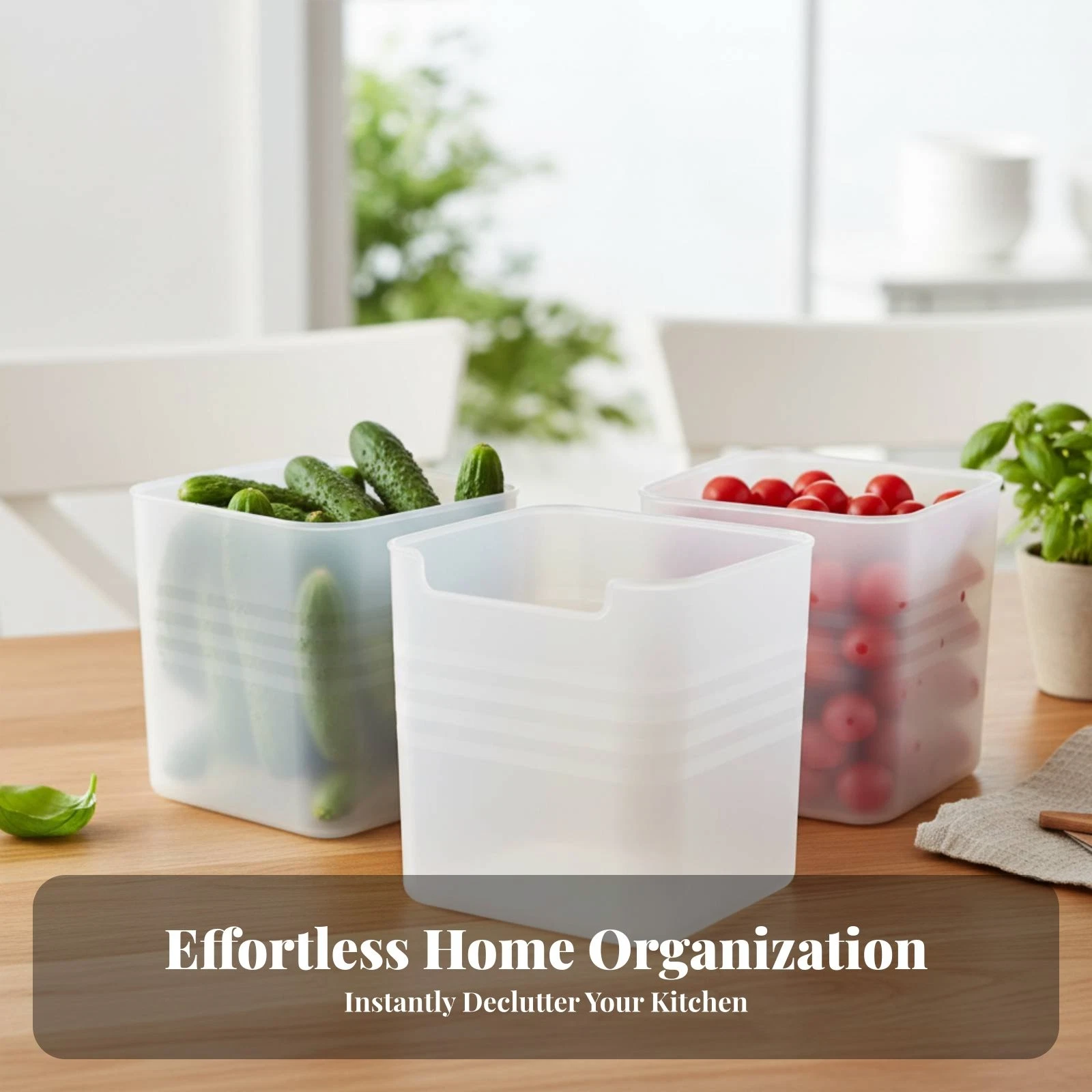 Fridge Side Door Storage Box Multi-Functional Refrigerator Door Storage Box