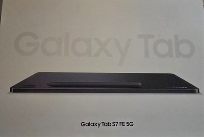 Samsung Galaxy Tab S7 FE SM-T736B 64GB, Wi-Fi + 5G (Ohne Simlock), 12,4 Zoll...