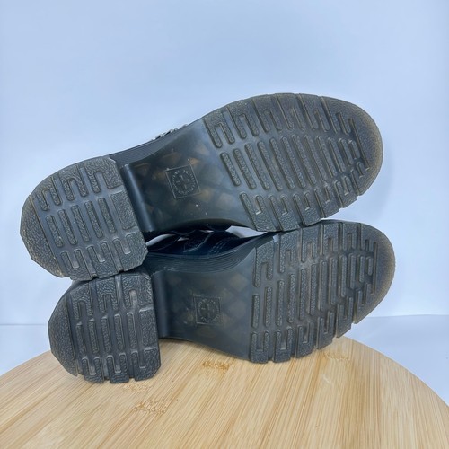 Scarpe Dr. Martens Eviee Sendal in pelle con tacco grosso plateau Mary Jane taglia 10 - Foto 9 di 9