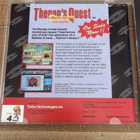 Dungeon Explorer 2 TurboGrafx-CD DUO Complete Excellent