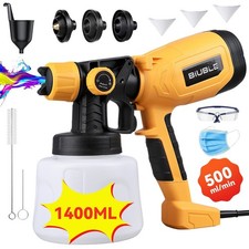 Handheld Wall Fence Paint Sprayer Electric Spray Gun Paint Fence Airless HVLP