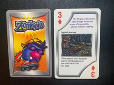 Swap Playing Card    ZOOMBINIS   Charles Franklin Kettering    2001