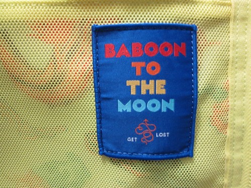 Baboon To The Moon Go-Bag Backpack Luggage Duffle Electric Neon Yellow 60L - Picture 19 of 24