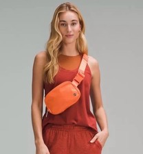 Lululemon Everywhere Belt Bag Crossbody Travel Casual Bag Orange