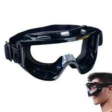 Eye Protection Anti-Fog Anti Scratch Impact Safety Goggles Fit Over Most Glasses