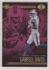 2020 Panini Illusions Trophy Collection Pink 100/399 Gabriel Davis #43 rf2