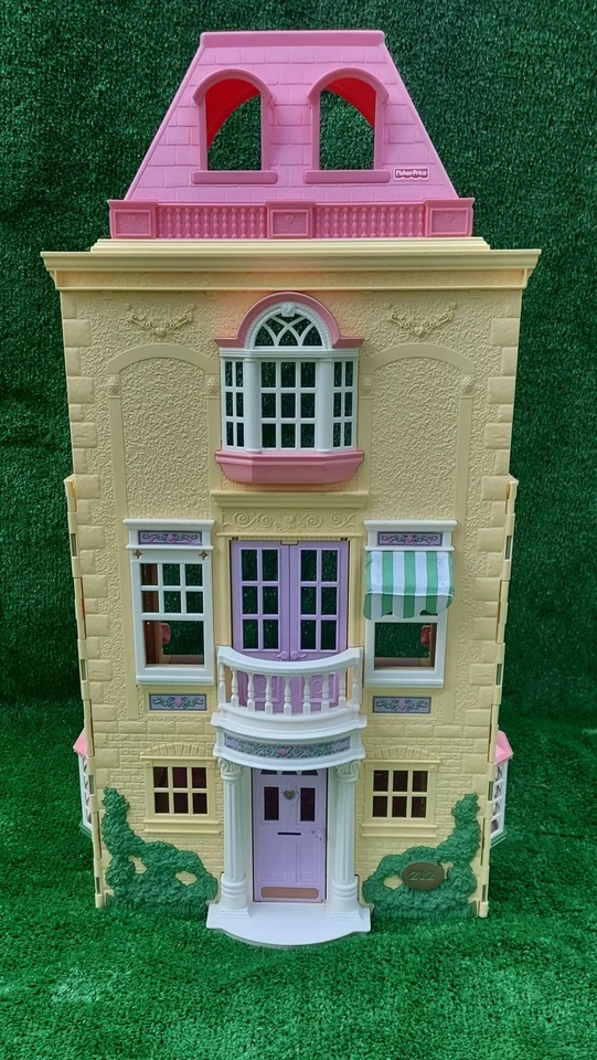 Casa de muñecas Fisher Price 2005 Mattel Loving Family Grand Mansion Twin Time Foto 4 de 4