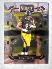 2023 Panini Select #84 Keeanu Benton Pittsburgh Steelers Rookie Football Card RC. rookie card picture