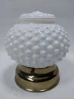 Vintage Hobnail White Milk Glass Light Shade Globe Dome Ceiling Fixture Lamp