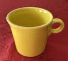Fiesta HLC Sunflower Yellow Mug Coffee Cup Fiestaware Ring Handle Tom & Jerry