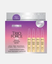Arganicare Hair care set Trio Force + Keratin Collagen Biotin Hair Ampoules