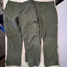 2 Pair of vintage U.S. Army OG-107 utility trousers 28 to 32 Inches