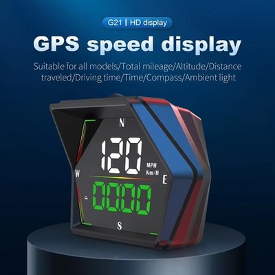GPS HUD Head Up Display Digital Tacho für PKW LKW mit Doppelband