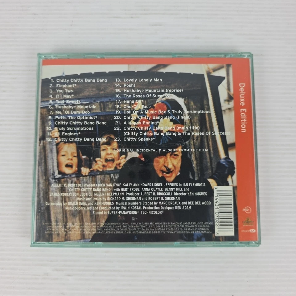 Chitty Chitty Bang Bang O.S.T. CD By Rochard & Robert Sherman 1997 RYKO USA - Image 2 of 4