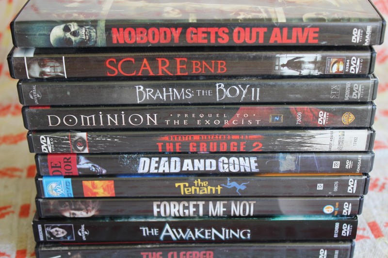 HORROR MOVIE 10 DVD LOT - THE SLEEPER, THE AWAKENING, FORGET ME NOT, THE TENANT