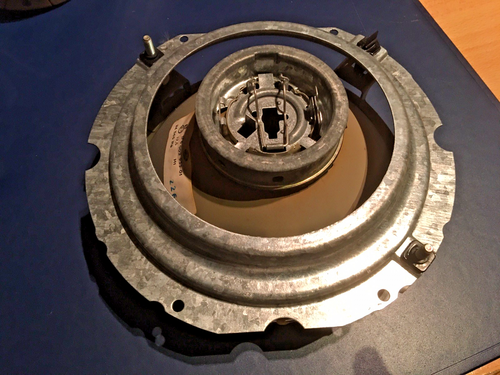 Inserto faro Hella H1 (abbaglianti) per griglia doppio faro Zender, NOS - Foto 2 di 4