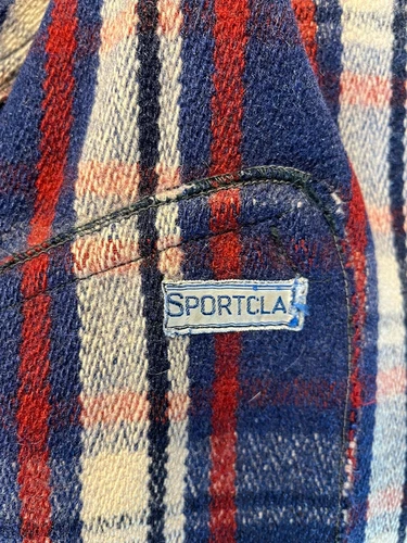 1940s Vintage WW2 Sportclad Plaid Cinch-Back Short Wool Jacket Antique Workwear - Picture 19 of 24