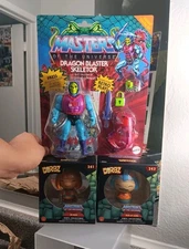 MOTU Origins Deluxe Dragon Blaster Skeletor and He-Man dorbs bundle