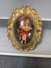 VINTAGE LIDDLE KIDDLES LUCKY LOCKET GOLD FRAME DOLL