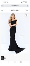 Sherri Hill Prom Dress Formal Dress 00 Black
