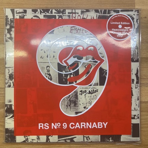 Exile On Main Street: RS No. 9 Carnaby Edition Red Vinyl 2025 ROLLING STONES
