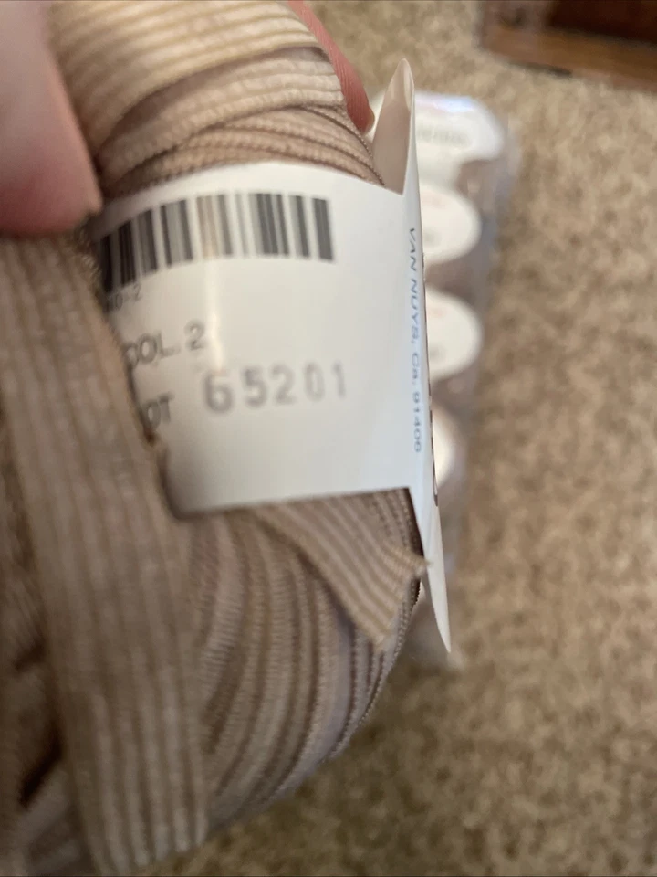 Trendsetter Dolcino color topo tostado #2 acrílico poliamida cinta hilo lote de 12 Foto 4 de 4