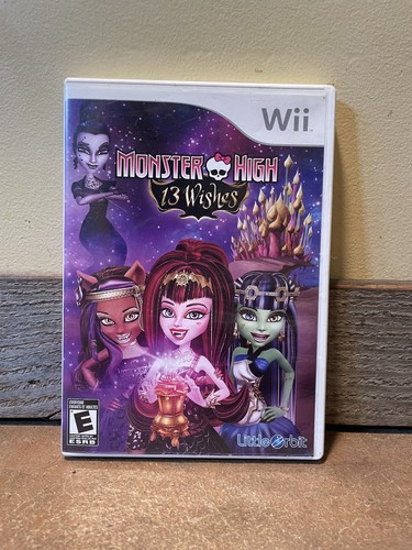 Monster High: 13 Wishes (Nintendo Wii, 2013) No Manual
