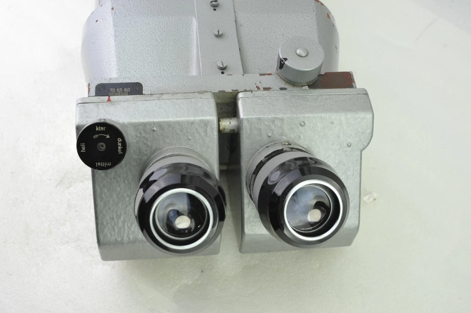 Emil Busch (?) Flakglas DF 10x80 cxn Fernglas 2. WK Binoculars,,,, - Bild 4 von 4