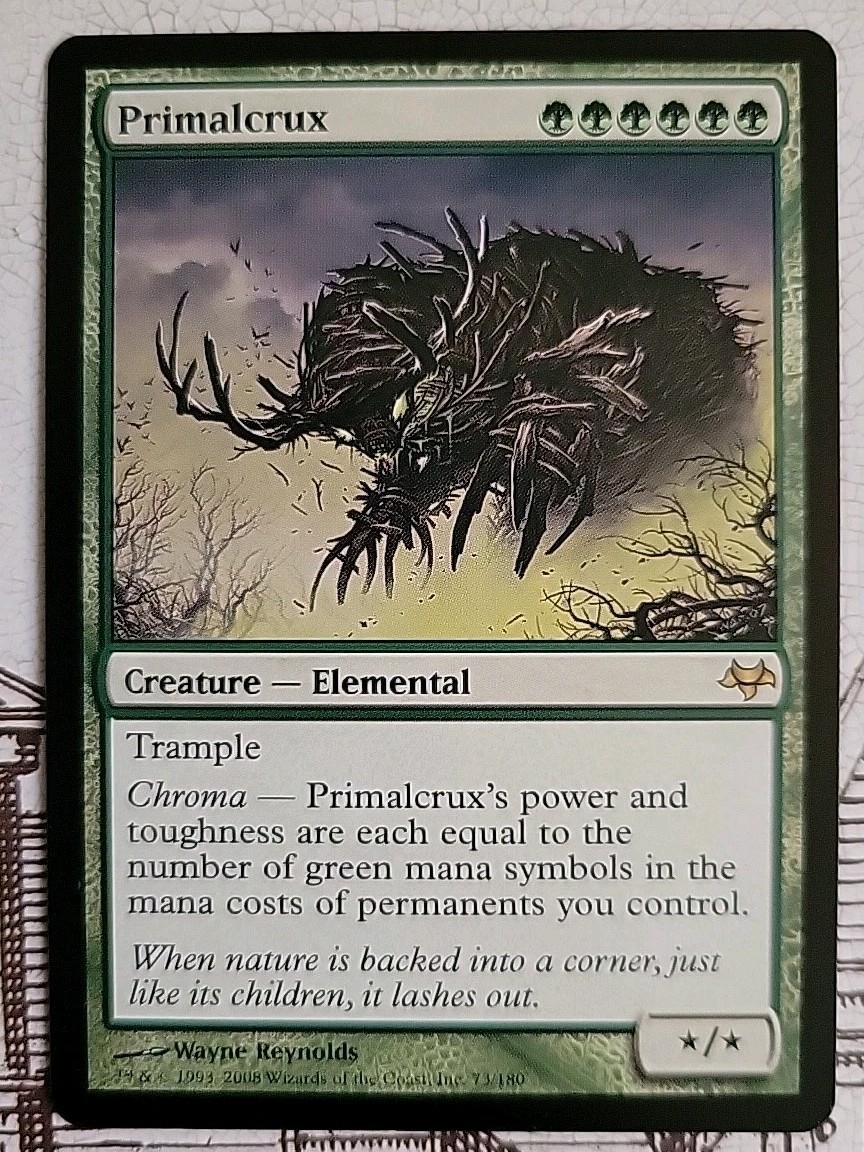 MTG Primalcrux x1 NM ~Eventide (Magic the Gathering)*Free Shipping*