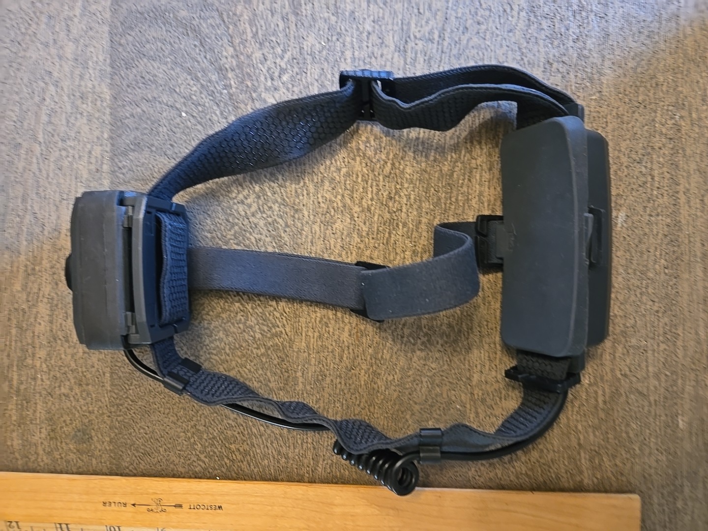 Swiss Tech Rechargeable LED Headlamp IP54 Weatherproof Drop Resistant See All 👀