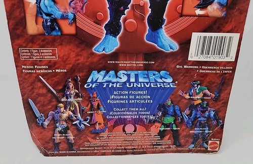Figura de acción He-Man Masters of the Universe Spin Blade Skeletor 2002 Mattel Inc - Imagen 19 de 21