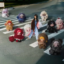 Authentic POPMRT SKULLPANDA You Found Me! Series Plush Doll Pendant Halloween