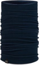 BUFF Adult Lightweight Merino Wool Neck Gaiter, Headband  Winter Black
