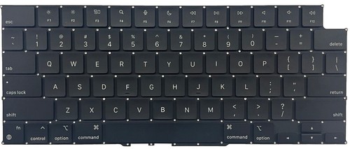 Touches De Clavier Pour MacBook Pro 2023 (Modèles A2779, A2780) - Noir - Occasion Comme Neuve
