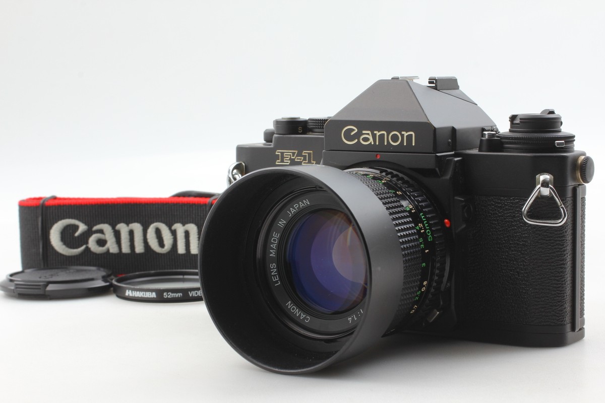 ヌ*✩様 キャノン　Canon NEW F-1+Canon NEW FD 50m N MINT Lens】 Canon New F-1 Eye Level SLR Camera NFD New FD