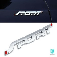 1pcs 3d Sport Logo Car Emblem Badge Sticker Trunk Bumper Decal Accessories