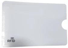 10 Pack RFID Blocking Sleeves–NFC Anti Scan Credit Card ID Holders, White Secure