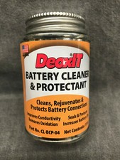 Caig DeoxIT Battery Cleaner  Protectant With Brush Lid, 115 g, CL-BCP-04