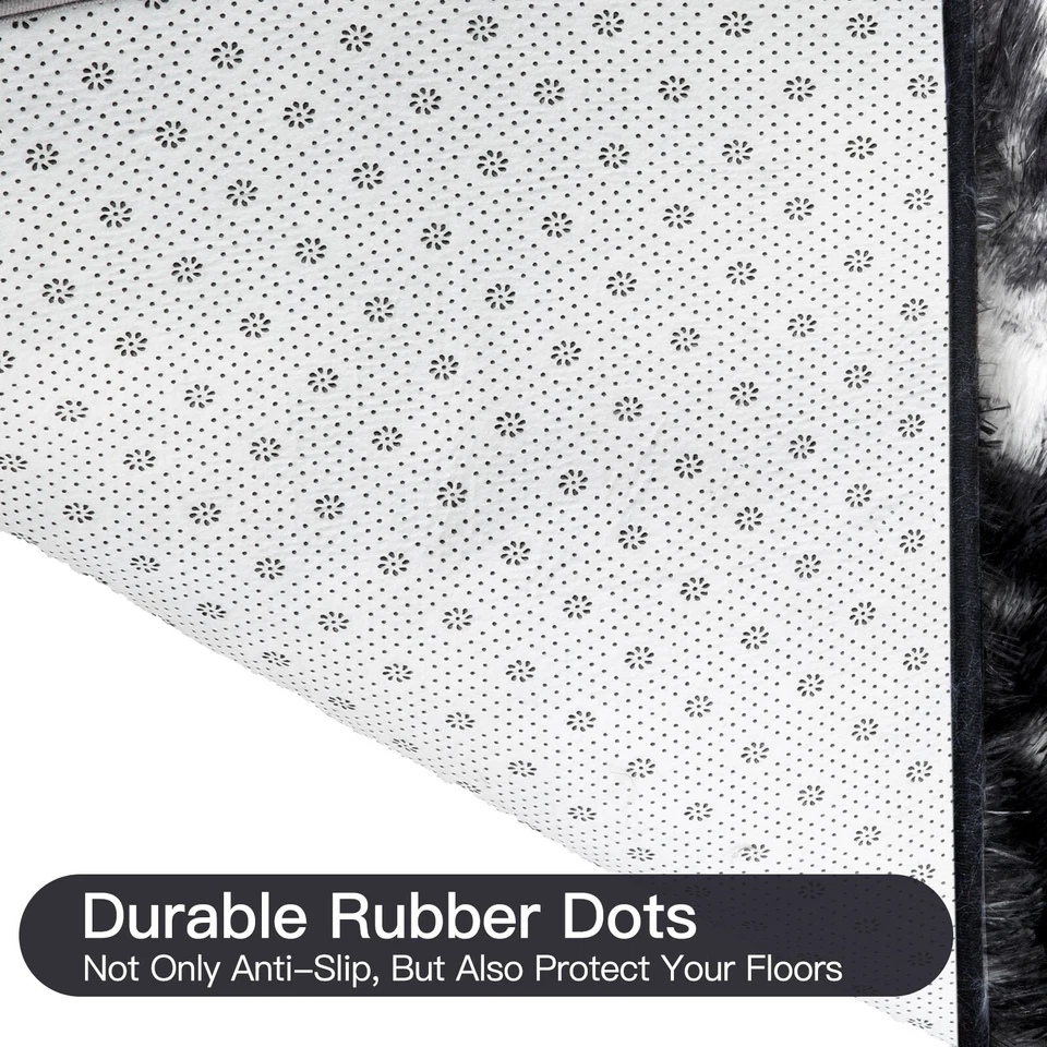 Soft Plush Area Rug – Large Non-Slip Shag Carpet for Living Room & Bedroom - Image 4 of 4