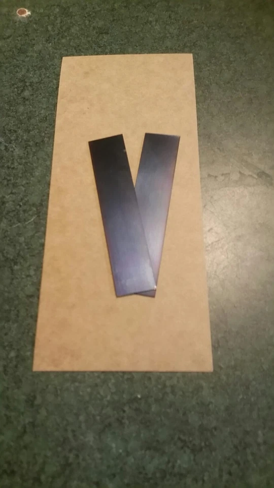 Azul Templado Muelle Acero 18 Pulgadas x 0.015" Grueso x 3/4" Ancho Lote UNA Pieza Foto 4 de 4