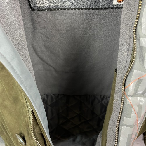 Superdry Chaqueta Hombre Pequeña Verde Microfibra The Parka Flight Edition SD3 Piel - Imagen 9 de 16