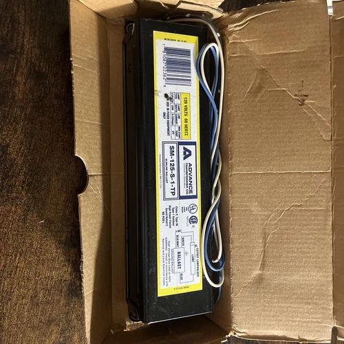 ADVANCE TRANSFORMER SLIMLINE BALLAST SM-125-S-1-TP NIB