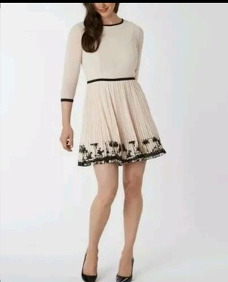 knee length dresses for ladies Lena Midi Dress with Side Ties-Navy Medium/Large